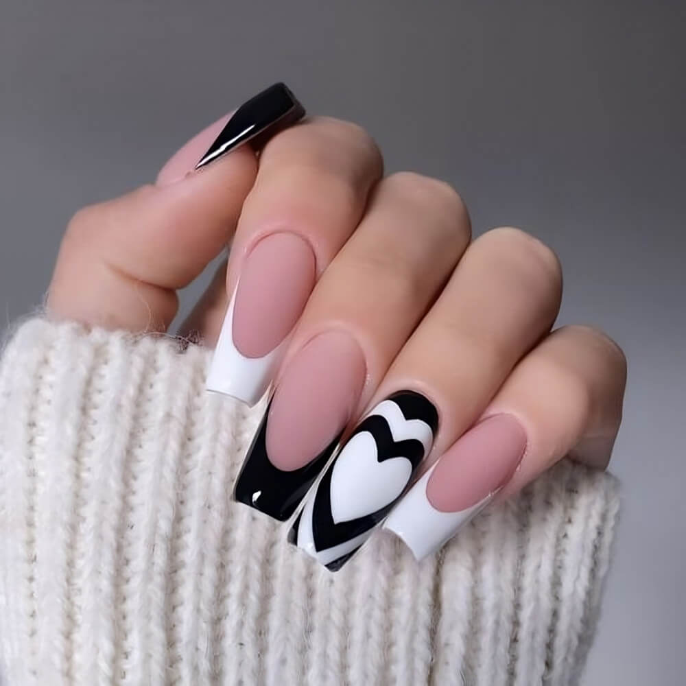 30 Heart Nail Designs To Make Your Fingers Pretty All Year Long