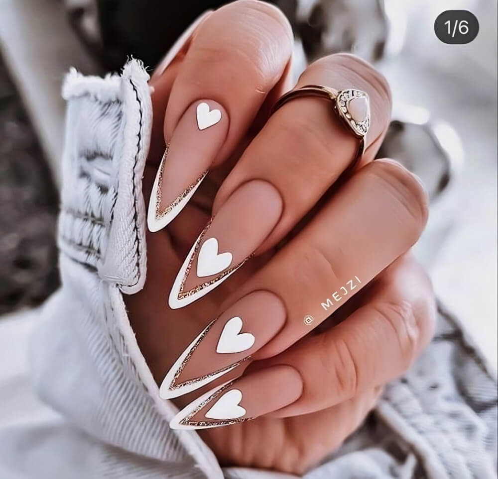 30 Heart Nail Designs To Make Your Fingers Pretty All Year Long