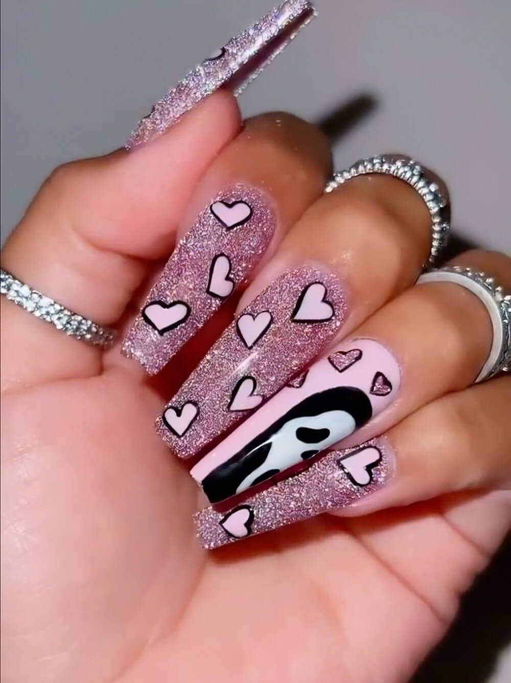 30 Heart Nail Designs To Make Your Fingers Pretty All Year Long