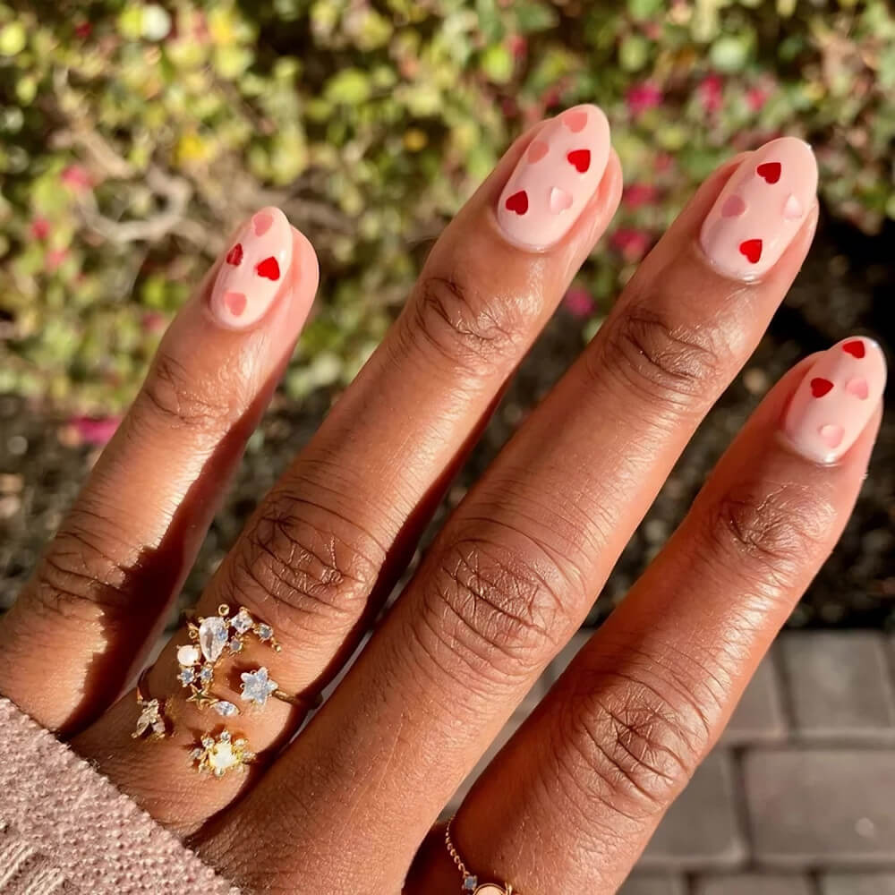 30 Heart Nail Designs To Make Your Fingers Pretty All Year Long