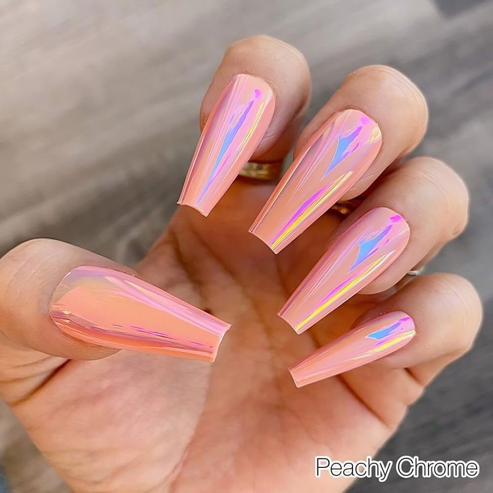 27 Breathtaking Chrome Nails For Your Special Night - 199