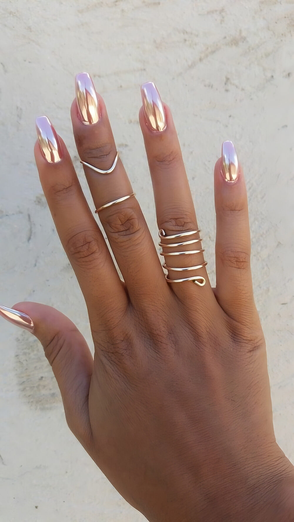 27 Breathtaking Chrome Nails For Your Special Night - 205