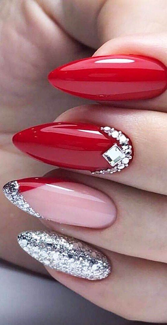 27 manicuras rojas glamorosas que te harán irresistible - 227