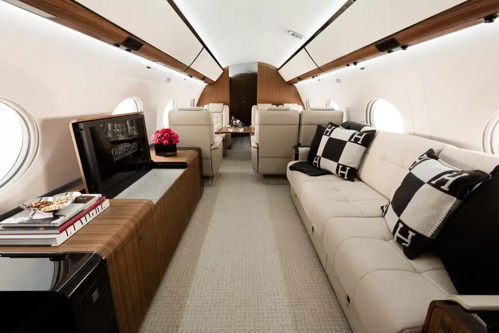 Inside Cristiano Ronaldo's private jet