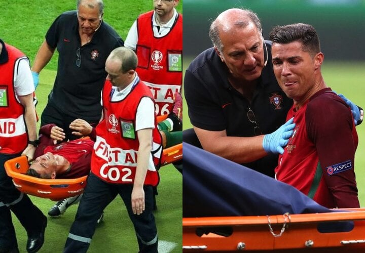 Ronaldo mạnh mẽ cũng có lúc yếu đuối, bật khóc như mưa khiến CĐV nhớ mãi - Ảnh 4.